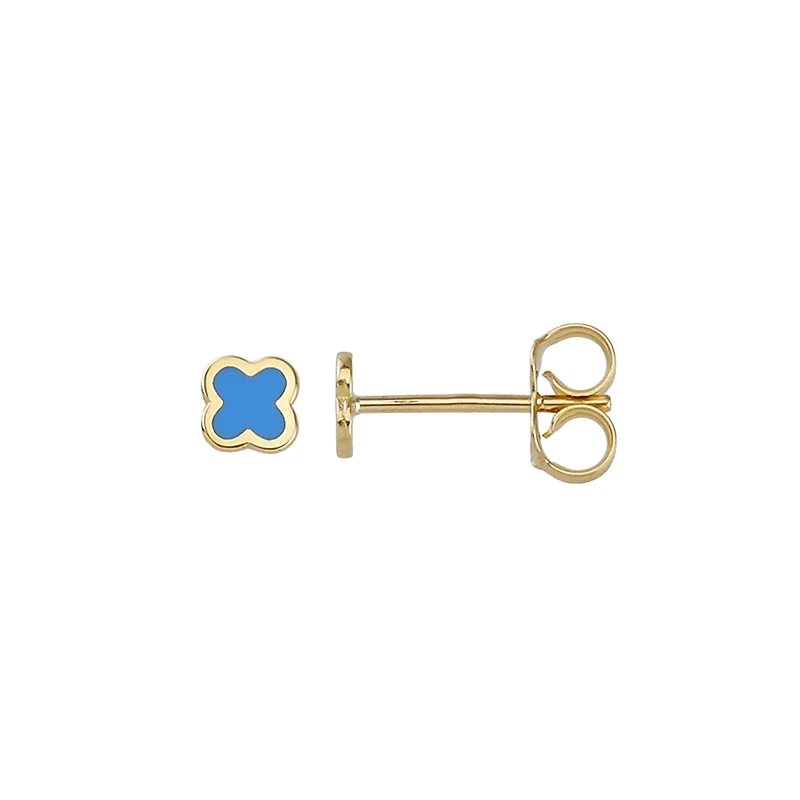 10K YELLOW GOLD EARRINGS