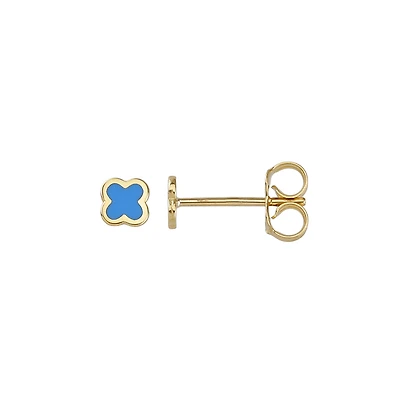 10K YELLOW GOLD EARRINGS