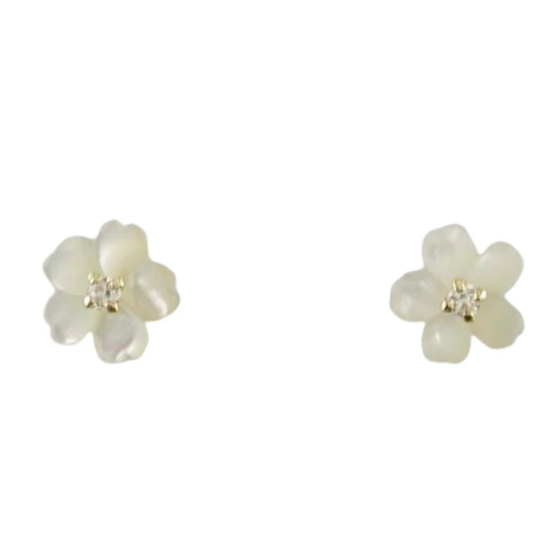 BOUCLES D'OREILLES EN OR JAUNE 10K