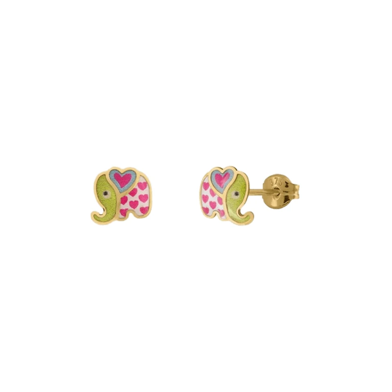10K YELLOW GOLD EARRINGS