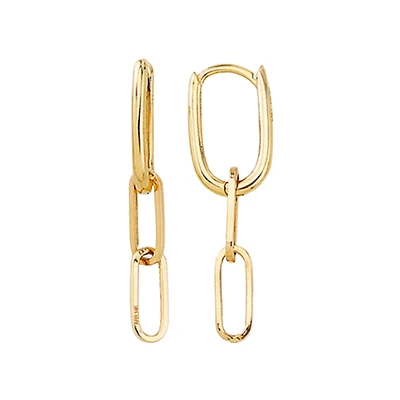 BOUCLES D'OREILLES OR 10K