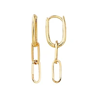 BOUCLES D'OREILLES OR 10K