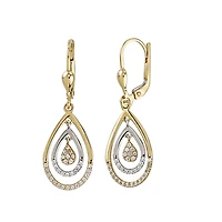 10K YELLOW GOLD EARRINGS