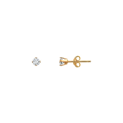 BOUCLES D’OREILLES OR JAUNE 10CT