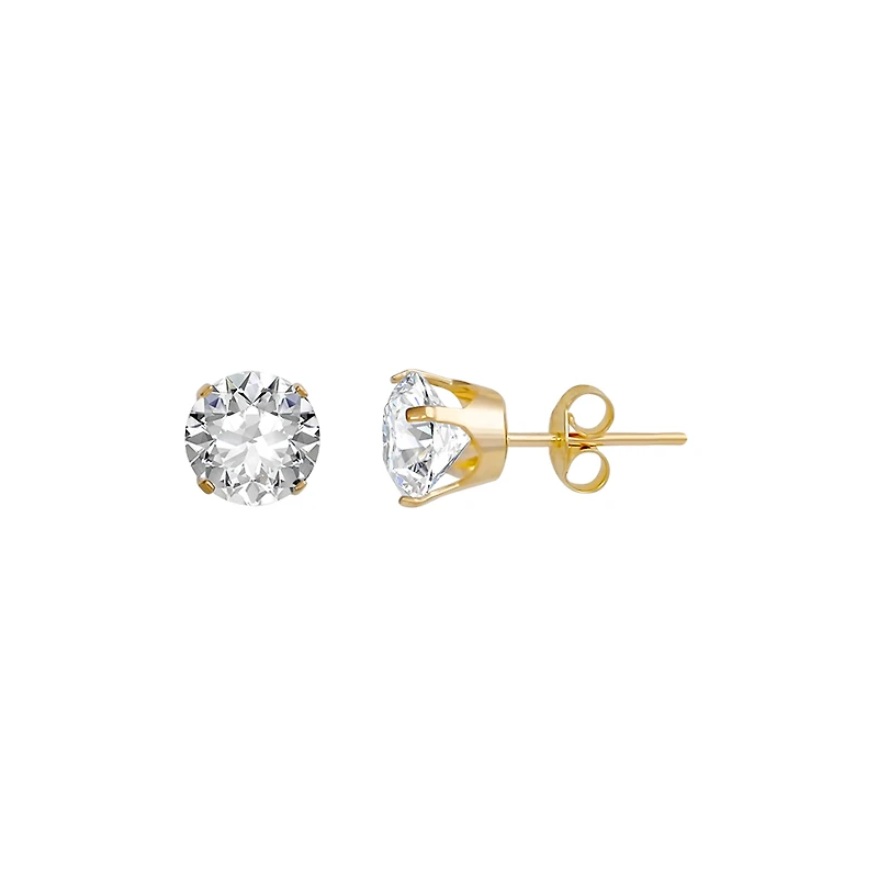 10K YELLOW GOLD EARRINGS