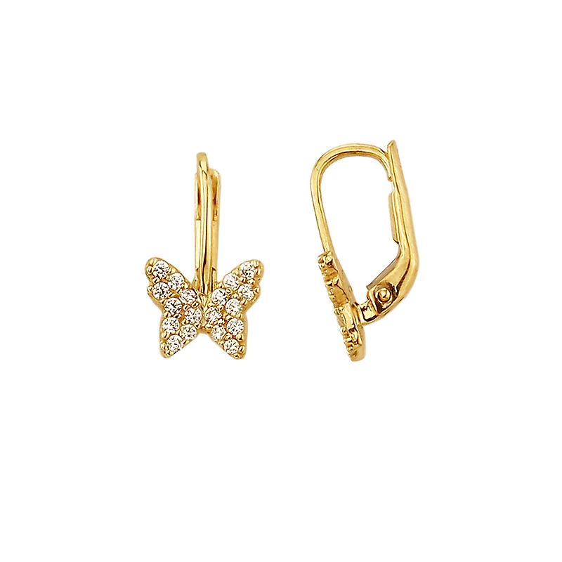 BOUCLES D’OREILLES EN OR 10K