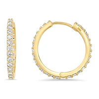 BOUCLES D’OREILLES EN OR 10K