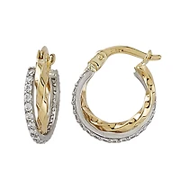 10K YELLOW GOLD EARRINGS