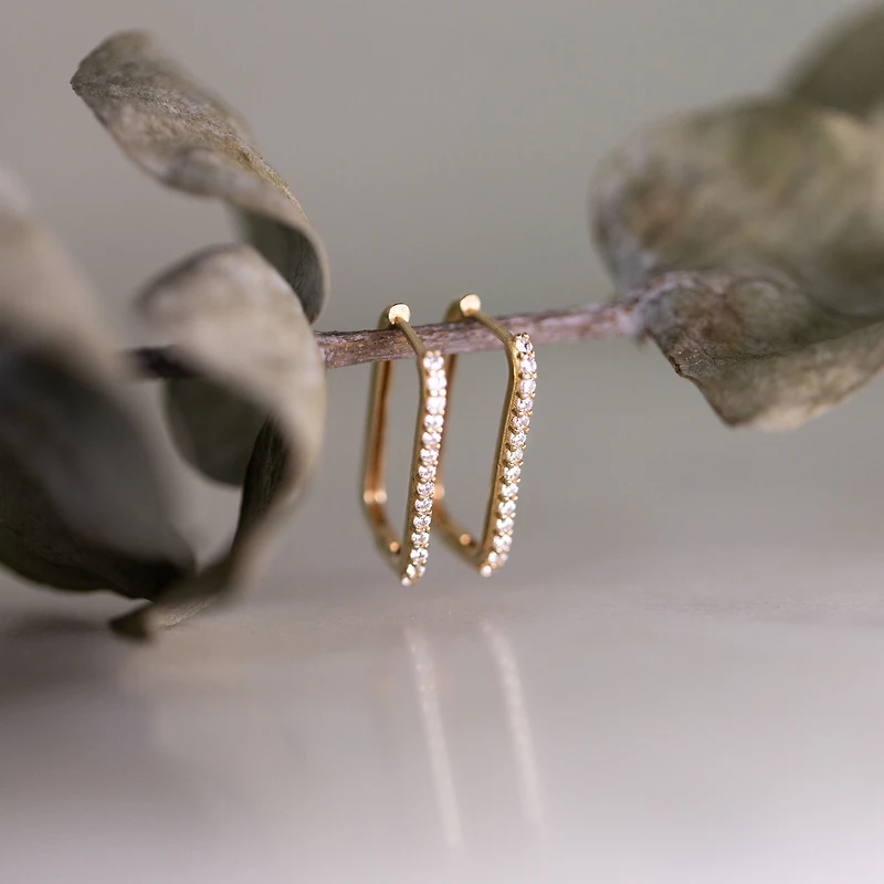 10K YELLOW GOLD EARRINGS