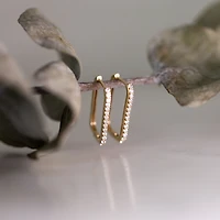 10K YELLOW GOLD EARRINGS