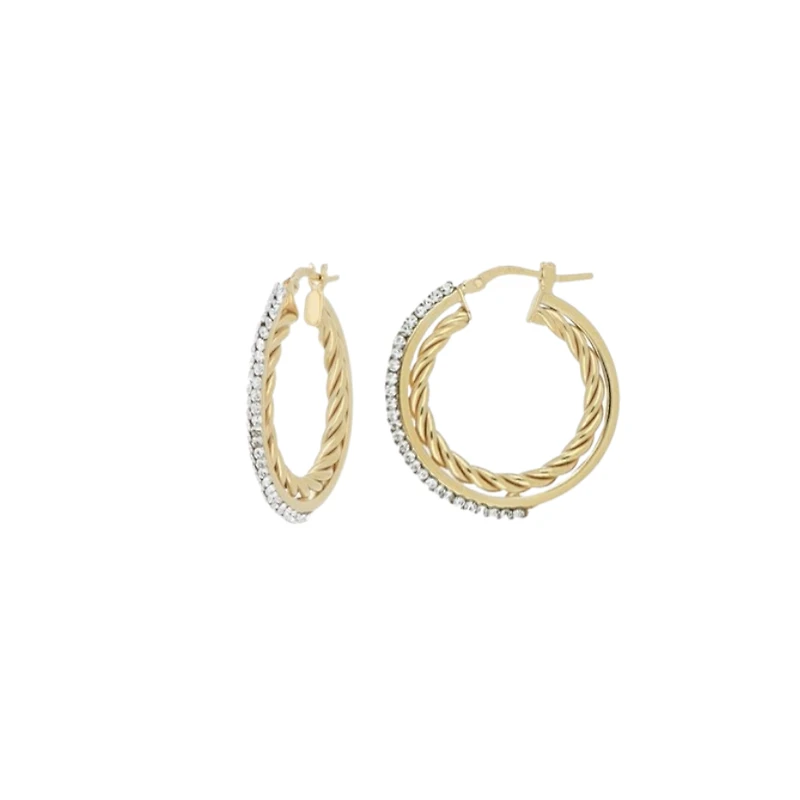 10K YELLOW GOLD EARRINGS