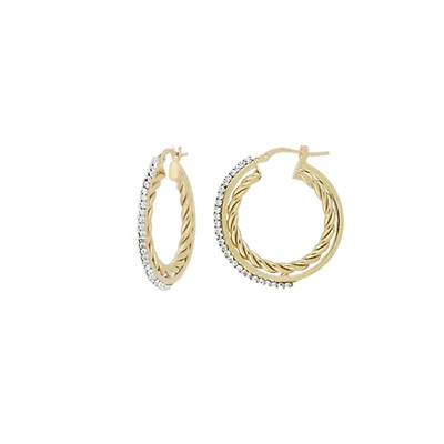 10K YELLOW GOLD EARRINGS