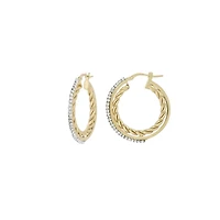 10K YELLOW GOLD EARRINGS