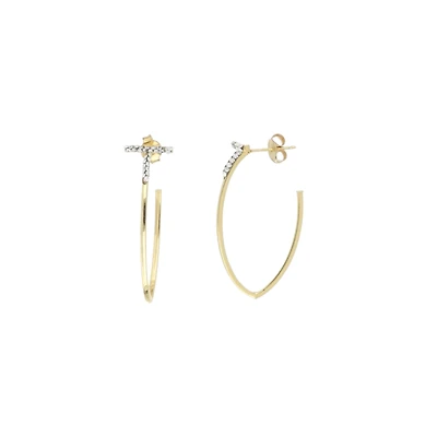 10K YELLOW GOLD EARRINGS