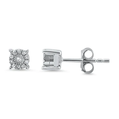 DIAMOND STUD EARRINGS