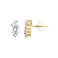 10K YELLOW GOLD EARRINGS