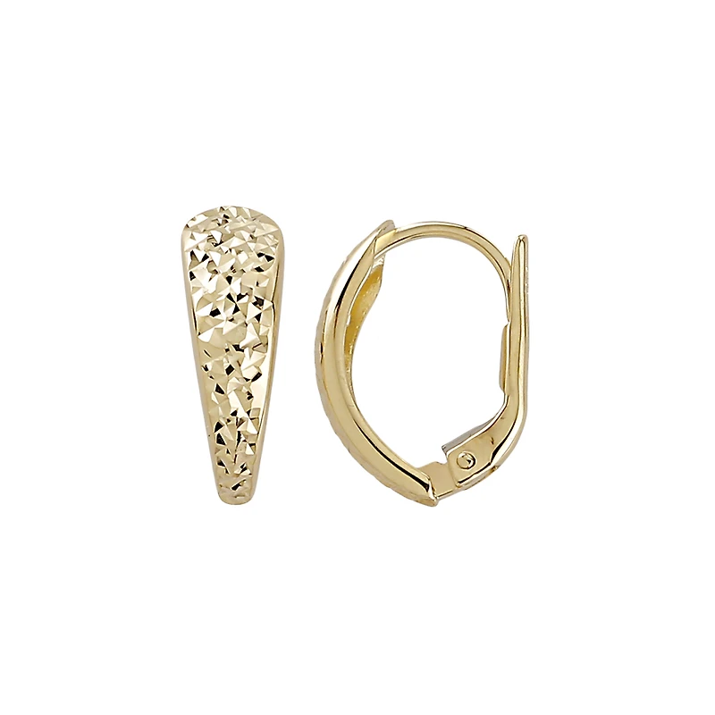 ANNEAUX OR JAUNE 10K 8.5MM