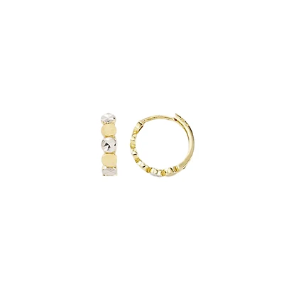 10k yellow gold earrings