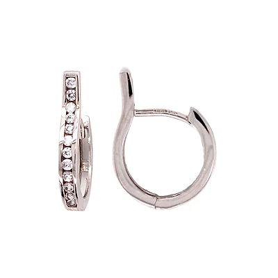 BOUCLES D'OREILLES OR 10K -12MM