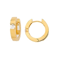 10K GOLD EARRINGS -13.8MM