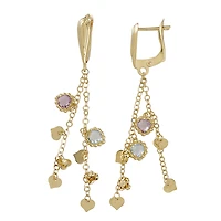 10K YELLOW GOLD EARRINGS