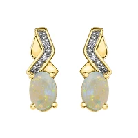10K YELLOW GOLD EARRINGS