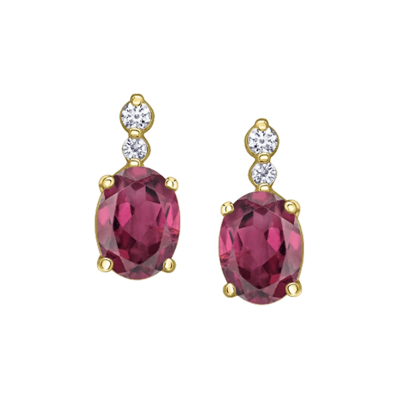 10K YELLOW GOLD EARRINGS