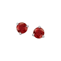 BOUCLES D'OREILLES OR BLANC 10K