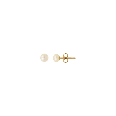 14K YELLOW GOLD EARRINGS FOR WOMEN