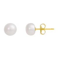 Boucles d'oreilles or jaune 14k