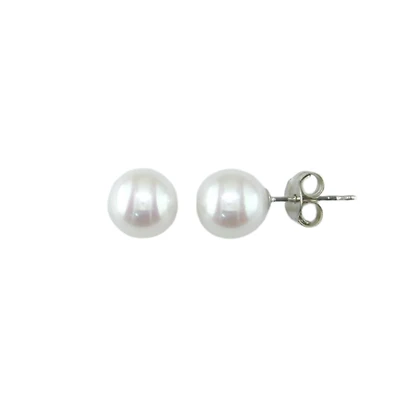 14K WHITE GOLD EARRINGS
