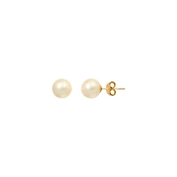 BOUCLES D'OREILLES OR JAUNE 14K
