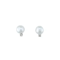14K WHITE GOLD EARRINGS