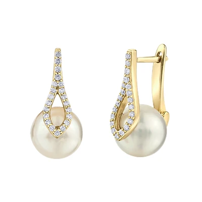10K YELLOW GOLD EARRINGS