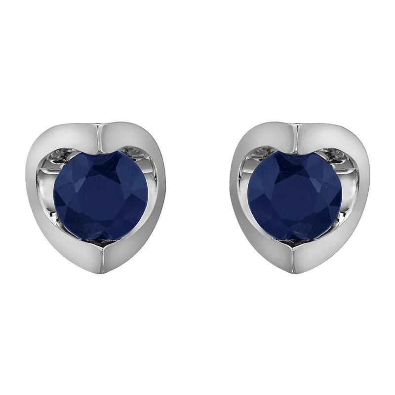 10K WHITE GOLD EARRINGS