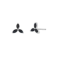 10K WHITE GOLD EARRINGS