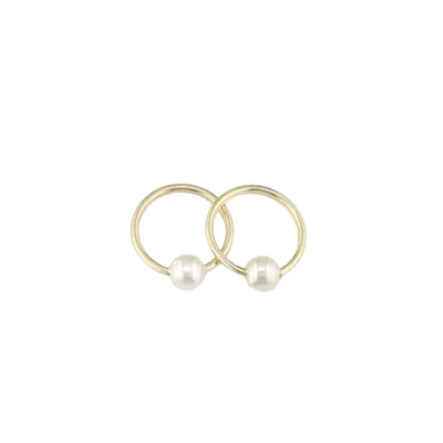 10K YELLOW GOLD EARRINGS
