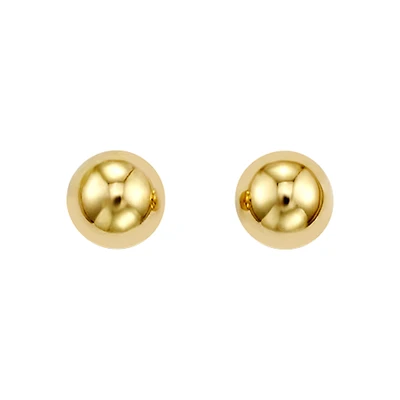 BOUCLES D’OREILLES EN OR 14K 8MM
