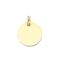 10K YELLOW GOLD PENDANT