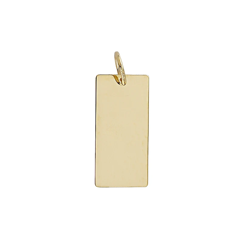 10K YELLOW GOLD PENDANT