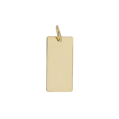 10K YELLOW GOLD PENDANT