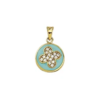 10K YELLOW GOLD PENDANT