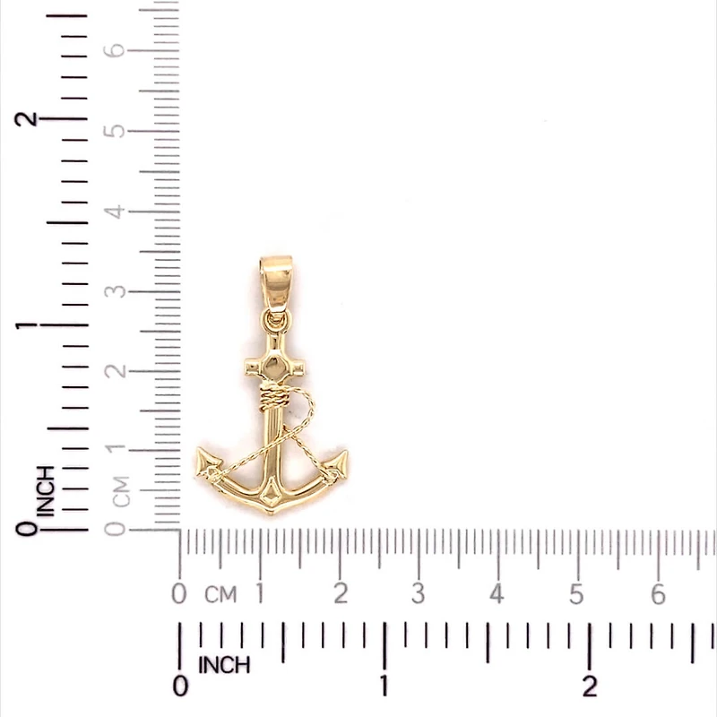 PENDENTIF EN OR JAUNE 10K
