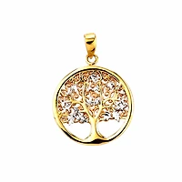 TREE OF LIFE 10K GOLD PENDENT