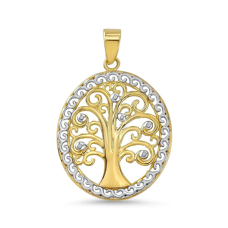 10K GOLD TREE OF LIFE PENDANT