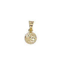 10K YELLOW GOLD PENDANT