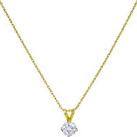 Pendentif or jaune 10k