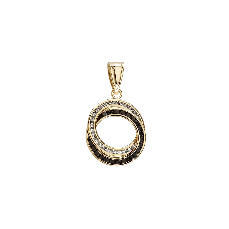 PENDENTIF OR JAUNE 10K