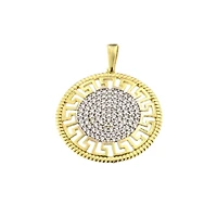 10K YELLOW GOLD PENDANT