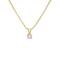 PENDENTIF OR JAUNE 14K